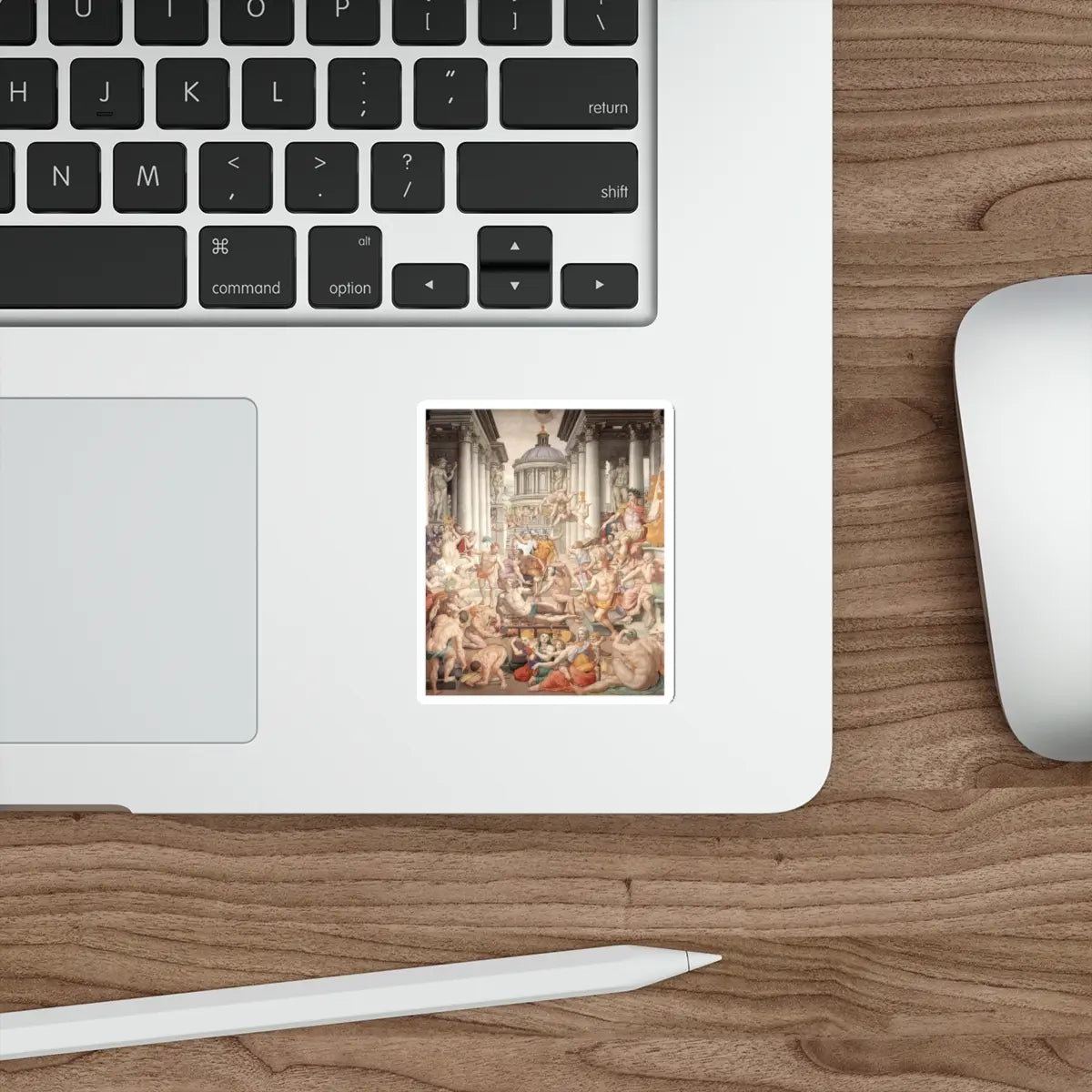 SKU:15538610197288629960 Sticker types:White Shape:Die-Cut Sizes:3" × 3"