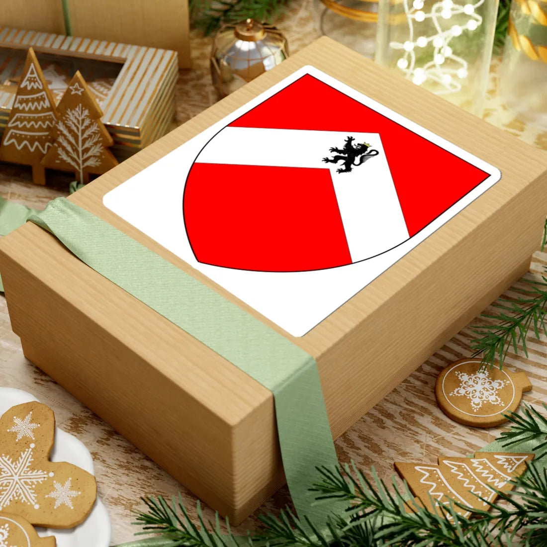 Brooke OfWeycroftAxminster Arms (England) (Coat of Arms) STICKER Vinyl Kiss-Cut Decal - The Sticker Space