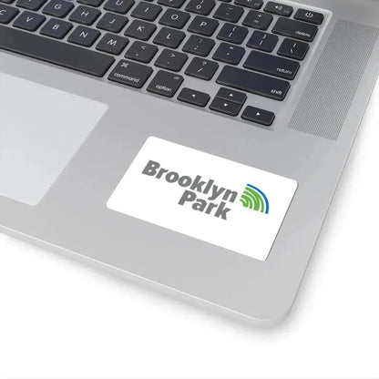 Brooklyn Park New Flag (United States) STICKER Vinyl Kiss-Cut Decal - The Sticker Space