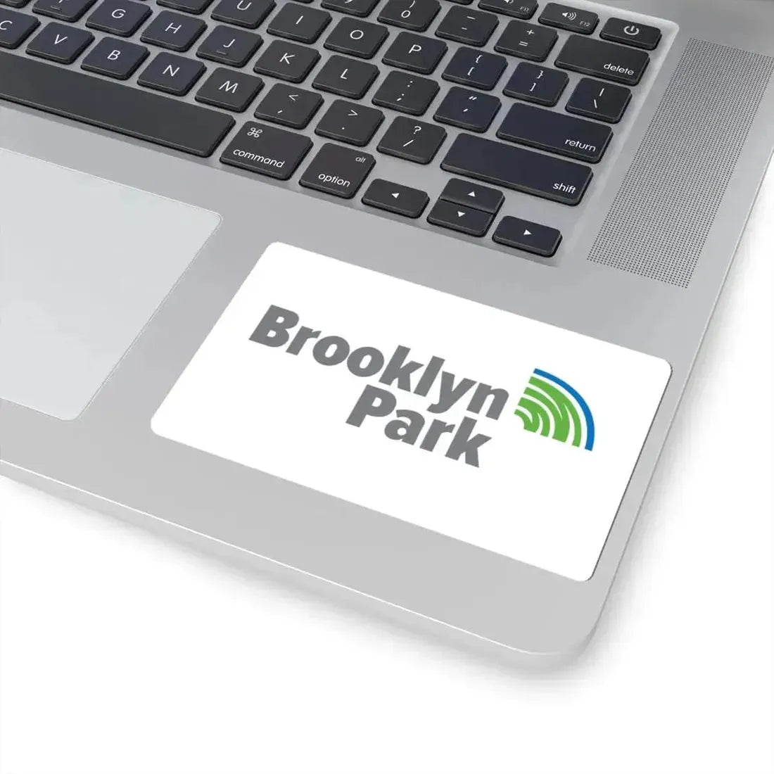 Brooklyn Park New Flag (United States) STICKER Vinyl Kiss-Cut Decal - The Sticker Space