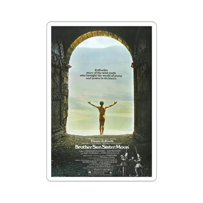 Brother Sun Sister Moon 1972 Movie Poster STICKER Vinyl Die-Cut Decal 4 Inch - The Sticker Space
