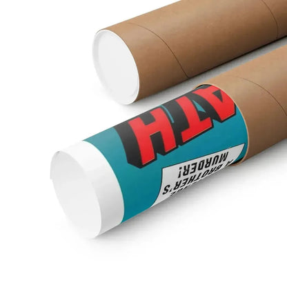 BROTHERHOOD OF DEATH 1976 - Paper Movie Poster - The Sticker Space