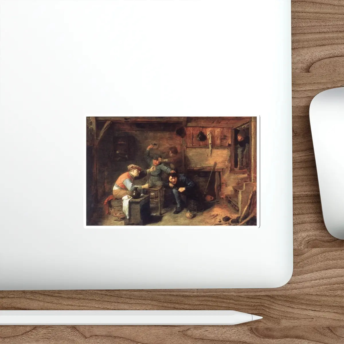 SKU:11718126723627587169 Sticker types:White Shape:Die-Cut Sizes:5" × 5"