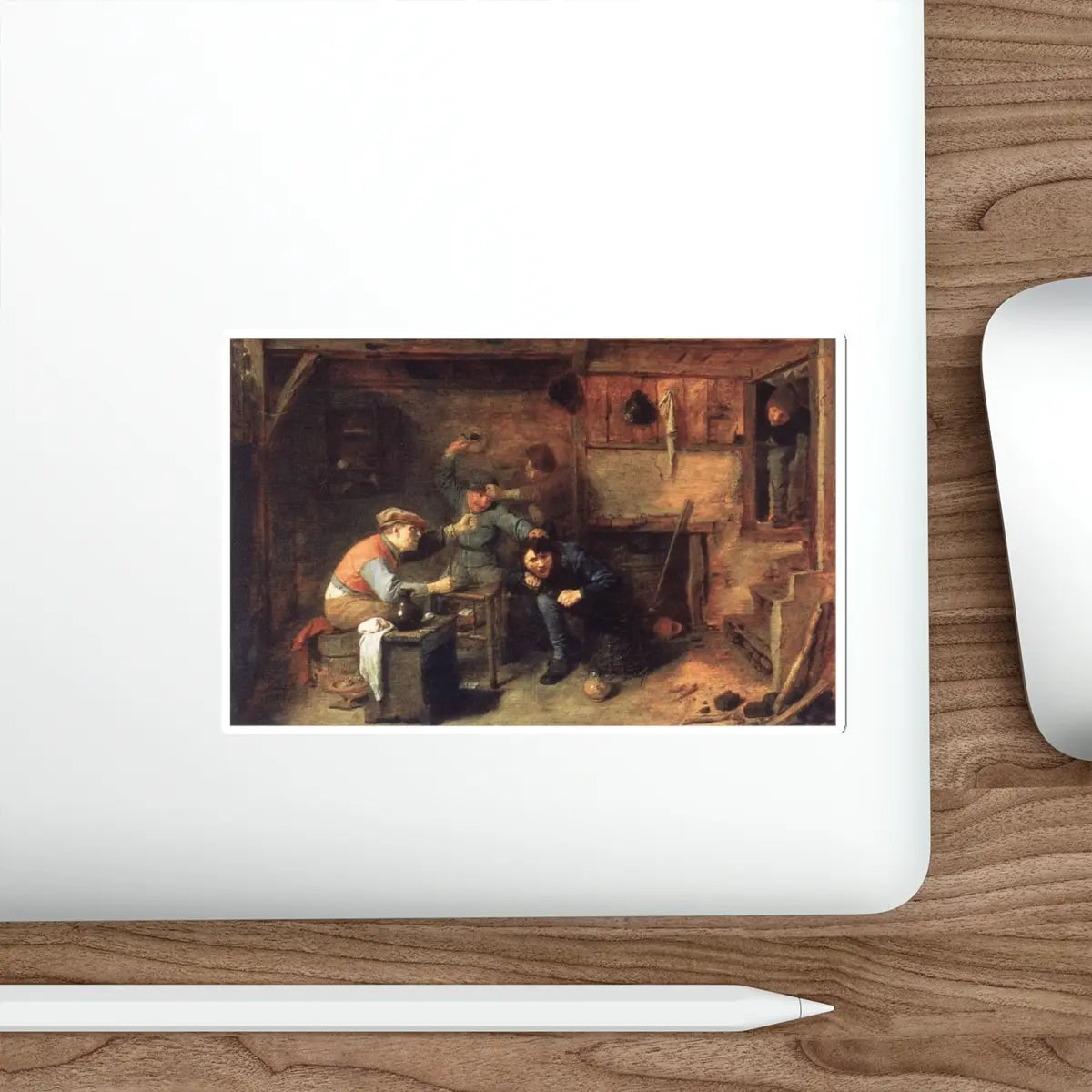 SKU:29268077269725308338 Sticker types:White Shape:Die-Cut Sizes:6" × 6"