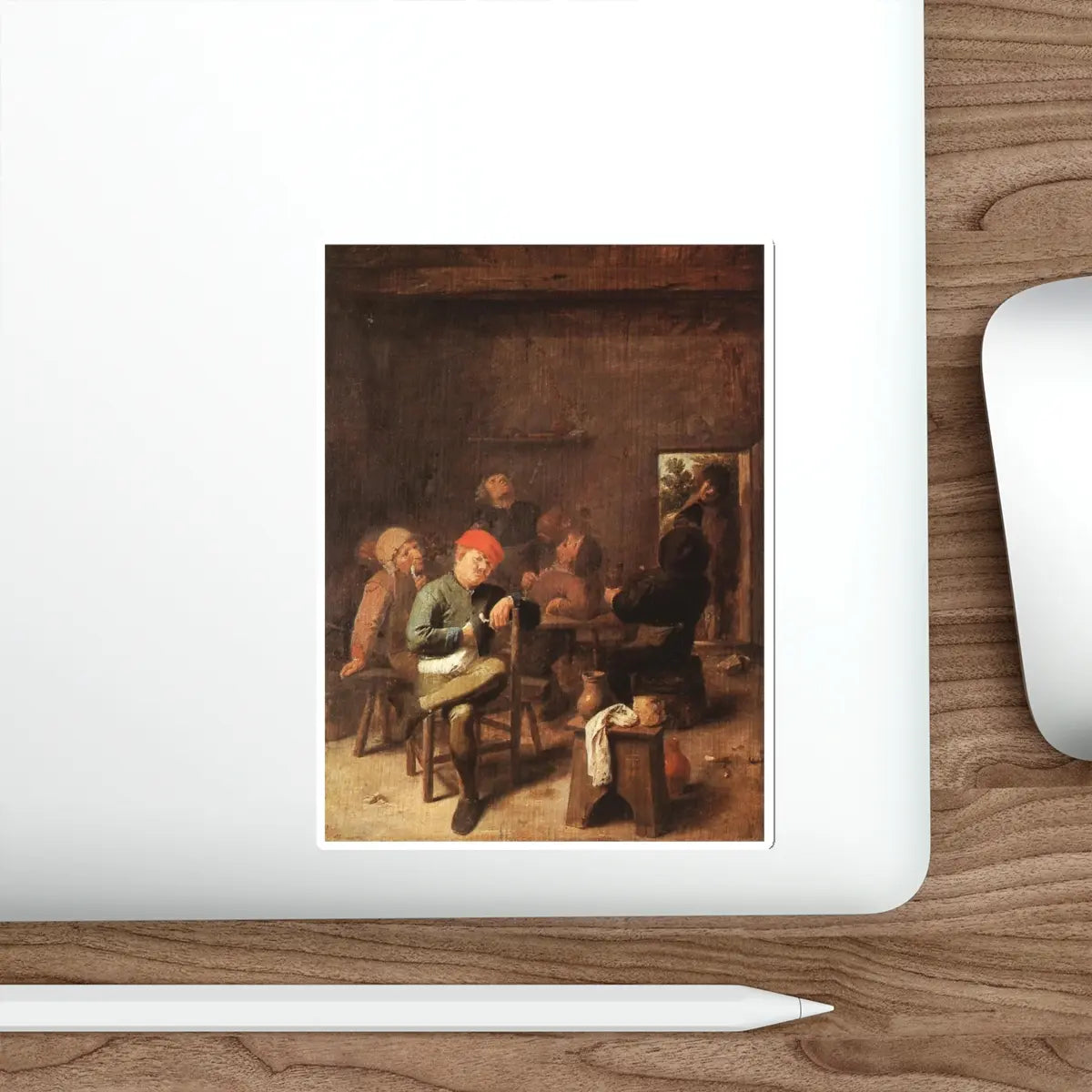 SKU:18911093827201031750 Sticker types:White Shape:Die-Cut Sizes:5" × 5"