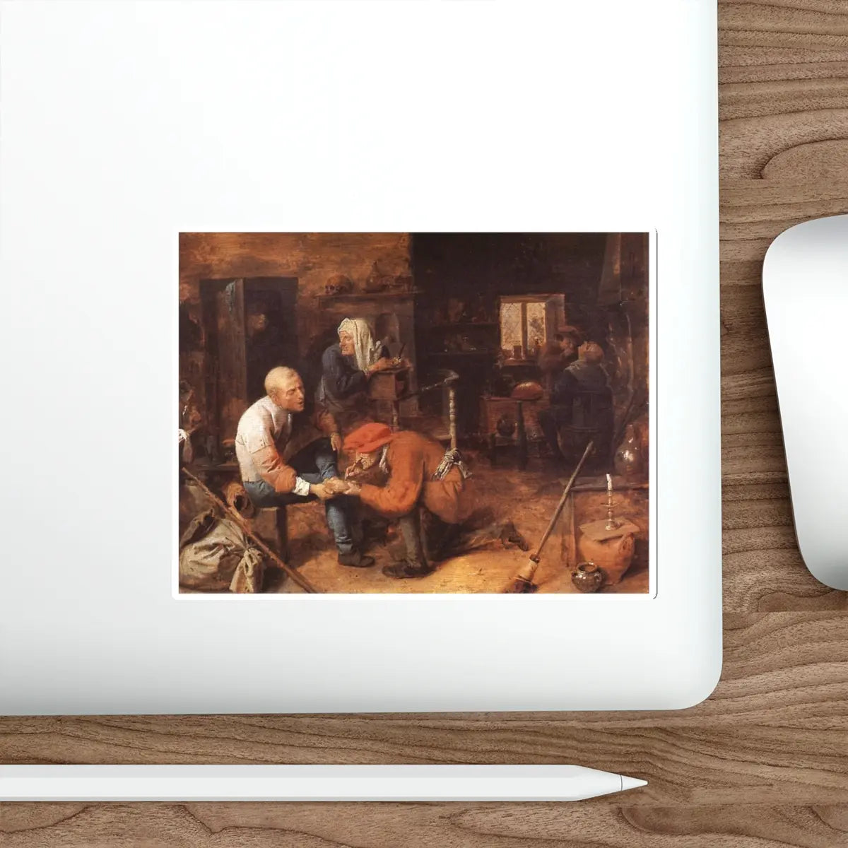 SKU:11329485873647063035 Sticker types:White Shape:Die-Cut Sizes:6" × 6"