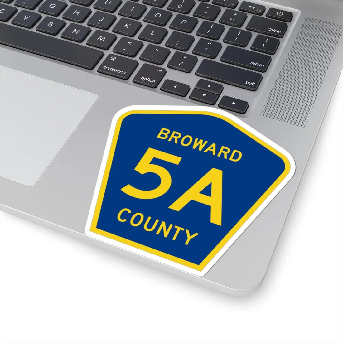 Broward County 5A (Florida) (Road Sign) STICKER Vinyl Kiss-Cut Decal - The Sticker Space