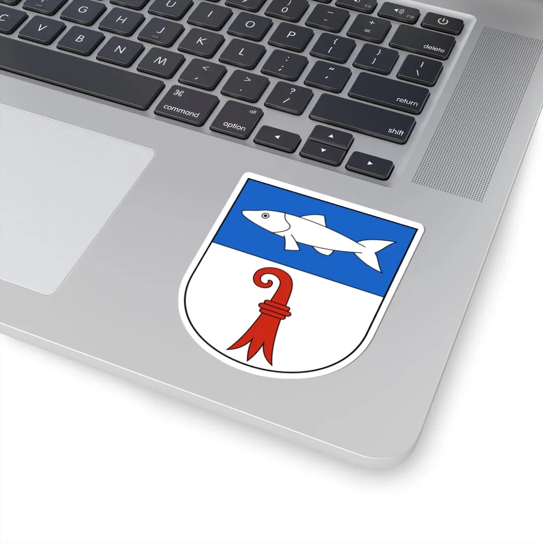 Bärschwil-blazon (Switzerland) (Coat of Arms) STICKER Vinyl Kiss-Cut Decal - The Sticker Space