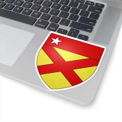 Bruce of Clackmannan arms (Scotland) (Coat of Arms) STICKER Vinyl Kiss-Cut Decal - The Sticker Space