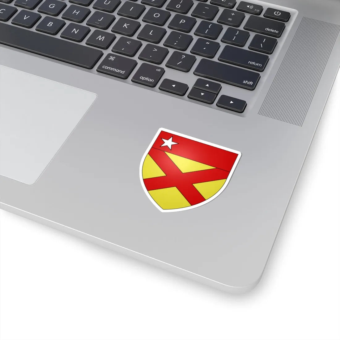 Bruce of Clackmannan arms (Scotland) (Coat of Arms) STICKER Vinyl Kiss-Cut Decal - The Sticker Space