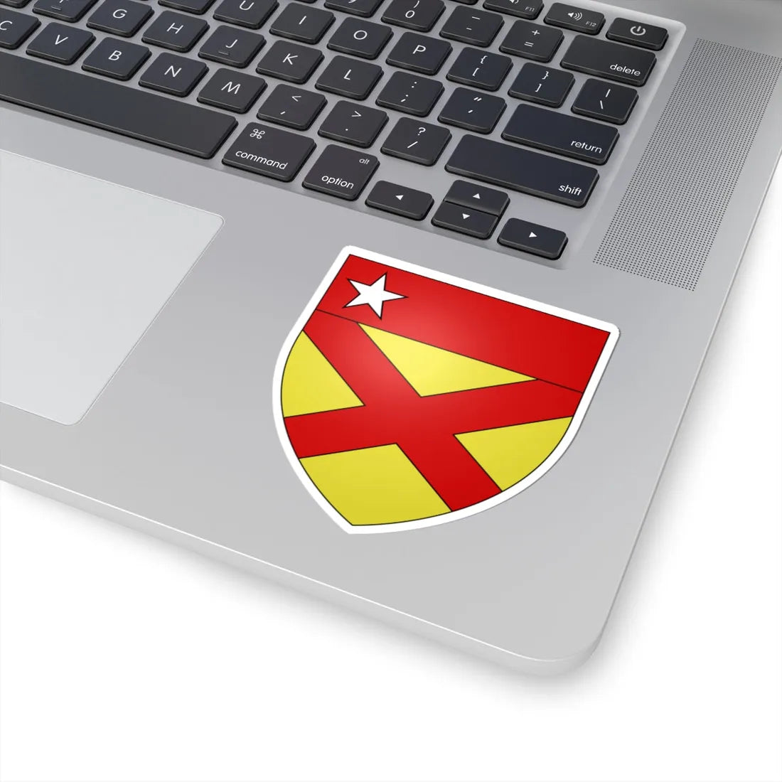 Bruce of Clackmannan arms (Scotland) (Coat of Arms) STICKER Vinyl Kiss-Cut Decal - The Sticker Space
