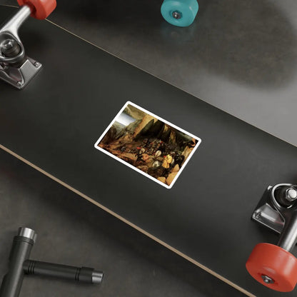 SKU:14990626292577923459 Sticker types:White Shape:Die-Cut Sizes:4" × 4"
