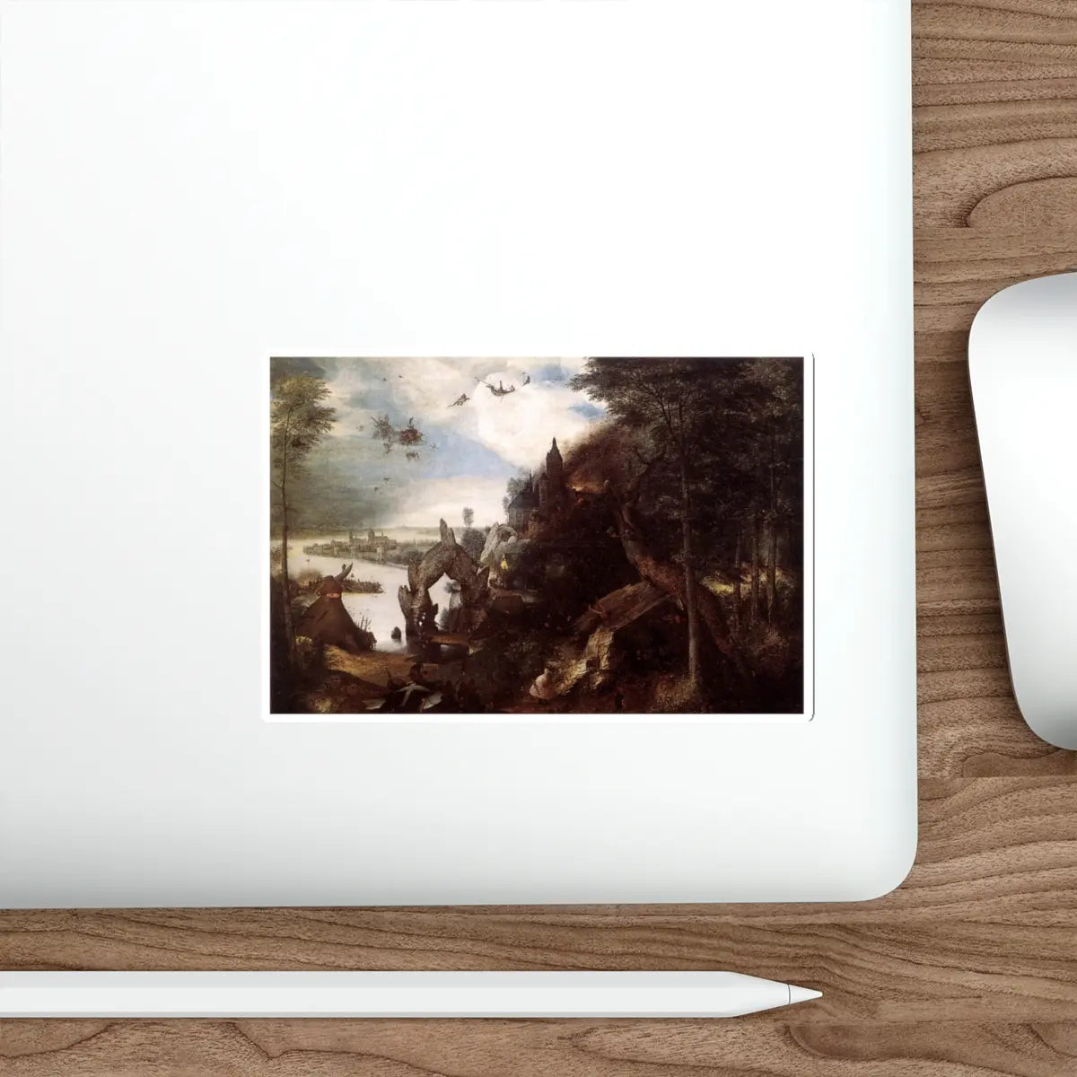 SKU:29994065630336342980 Sticker types:White Shape:Die-Cut Sizes:5" × 5"