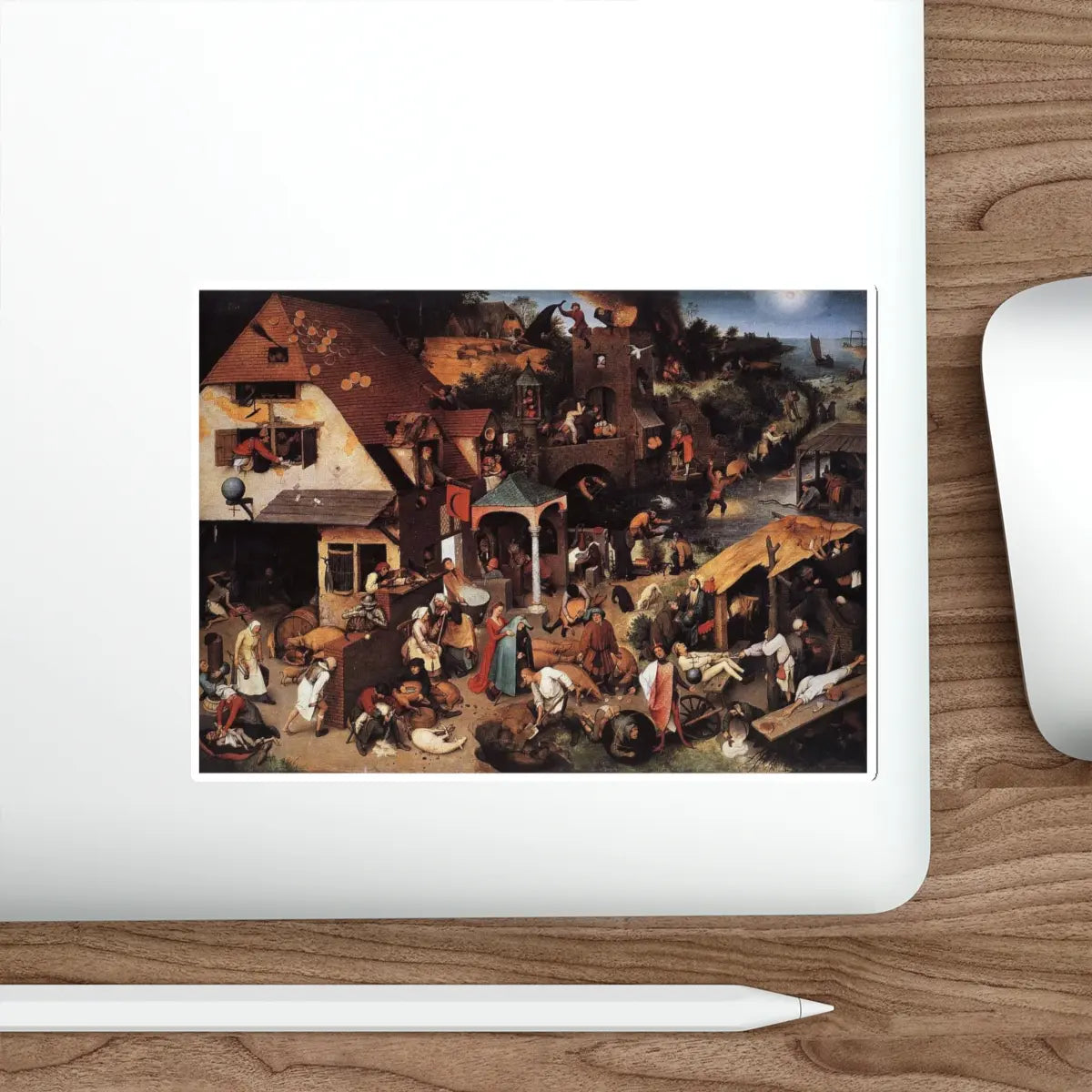 SKU:17461843426208764769 Sticker types:White Shape:Die-Cut Sizes:6" × 6"