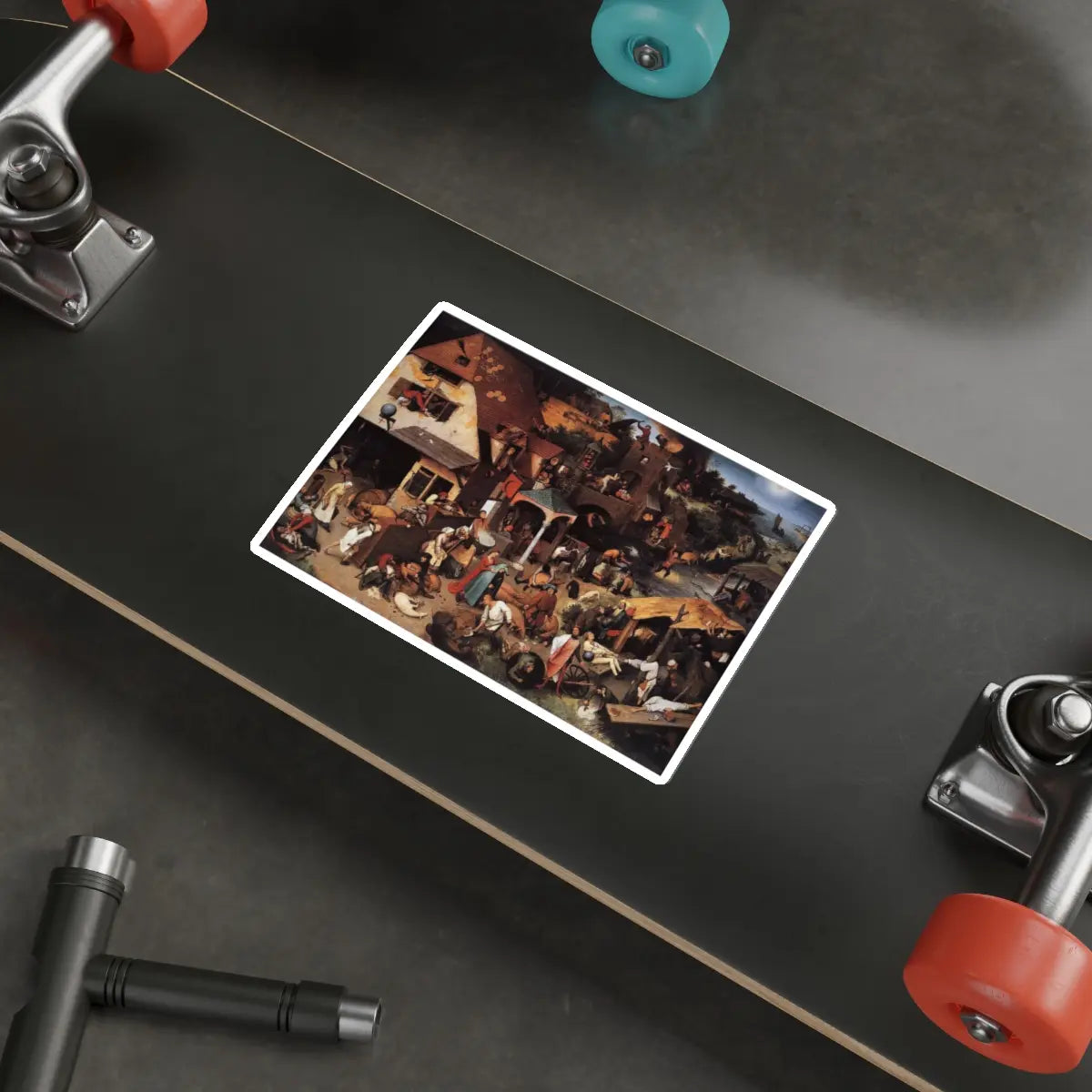 SKU:17461843426208764769 Sticker types:White Shape:Die-Cut Sizes:6" × 6"