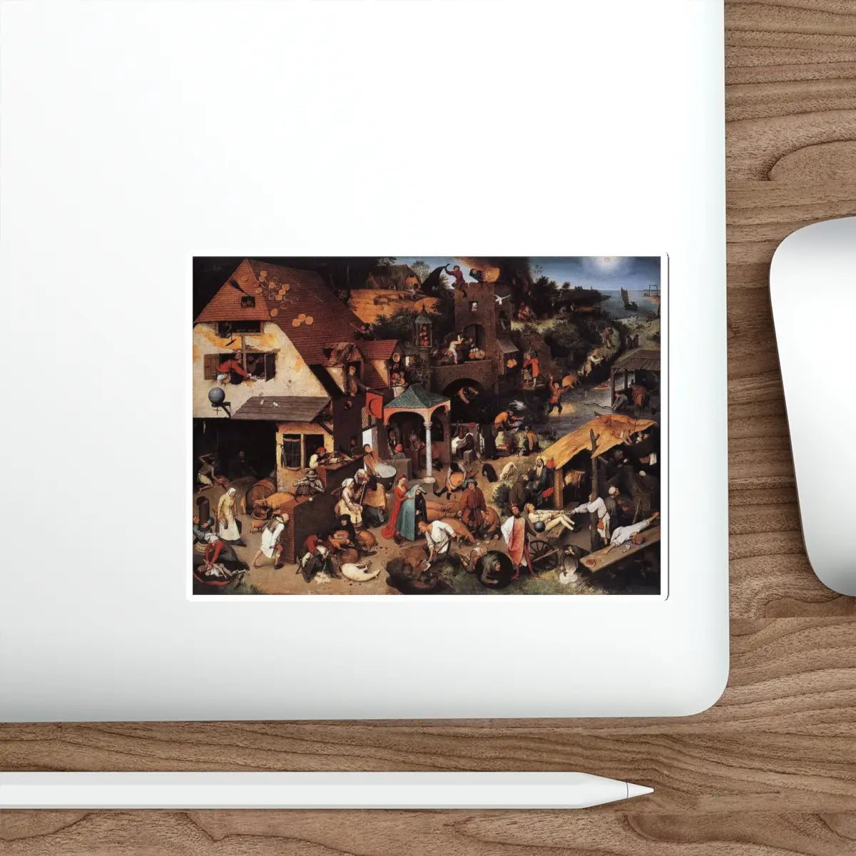 SKU:29033528199073267379 Sticker types:White Shape:Die-Cut Sizes:5" × 5"