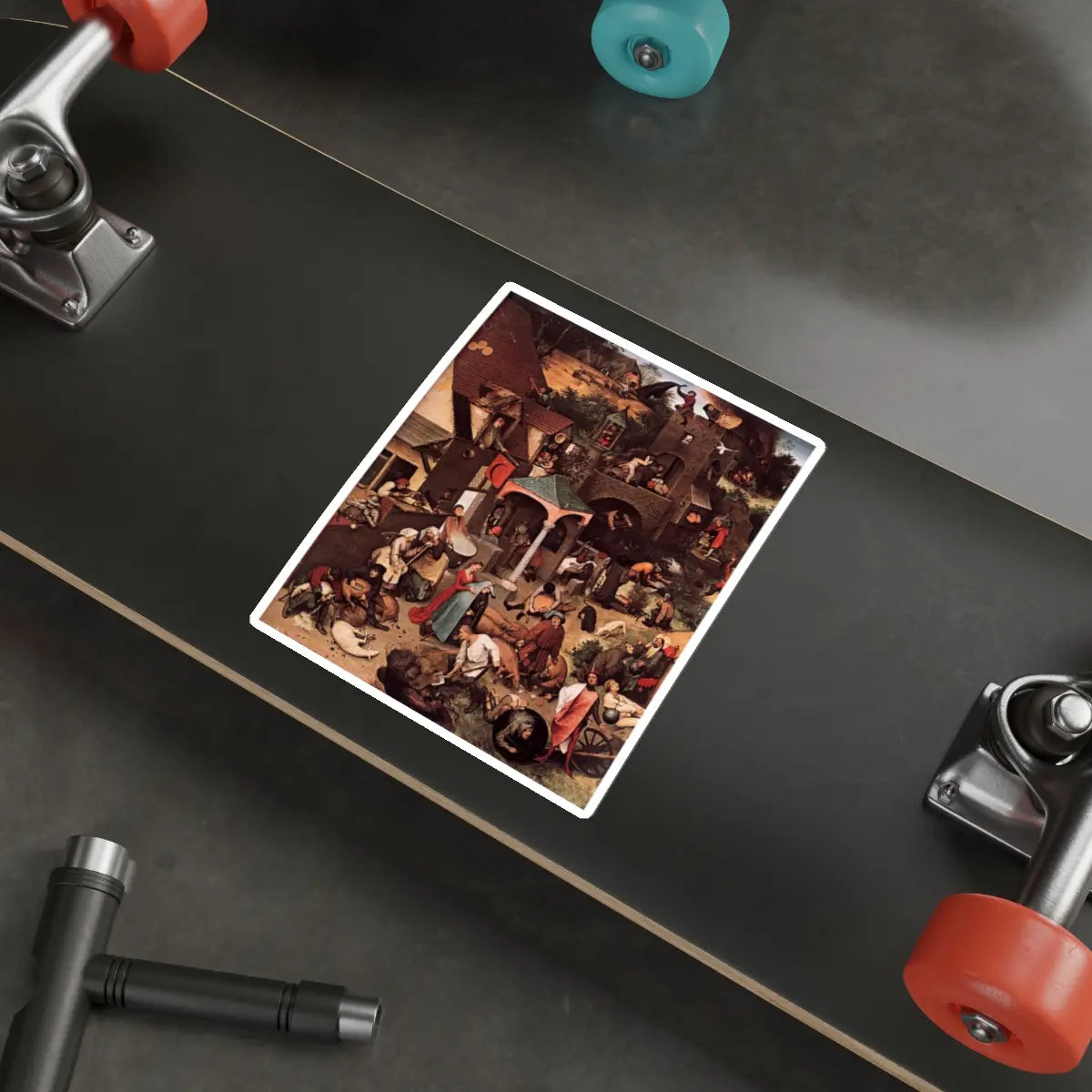 SKU:10489272902534214552 Sticker types:White Shape:Die-Cut Sizes:6" × 6"