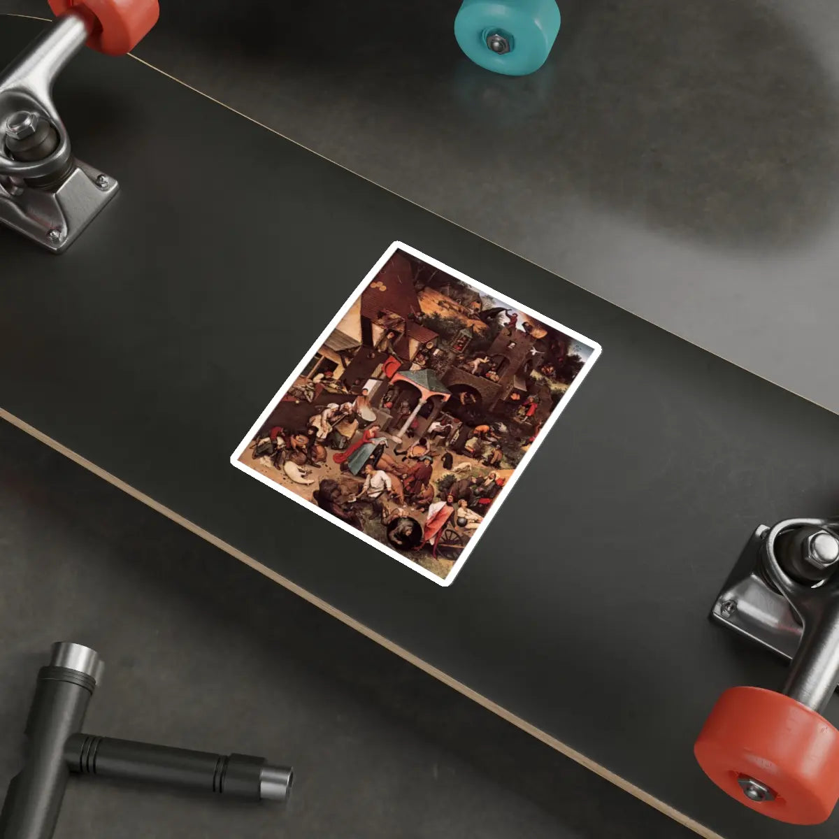 SKU:31010393811253911816 Sticker types:White Shape:Die-Cut Sizes:5" × 5"