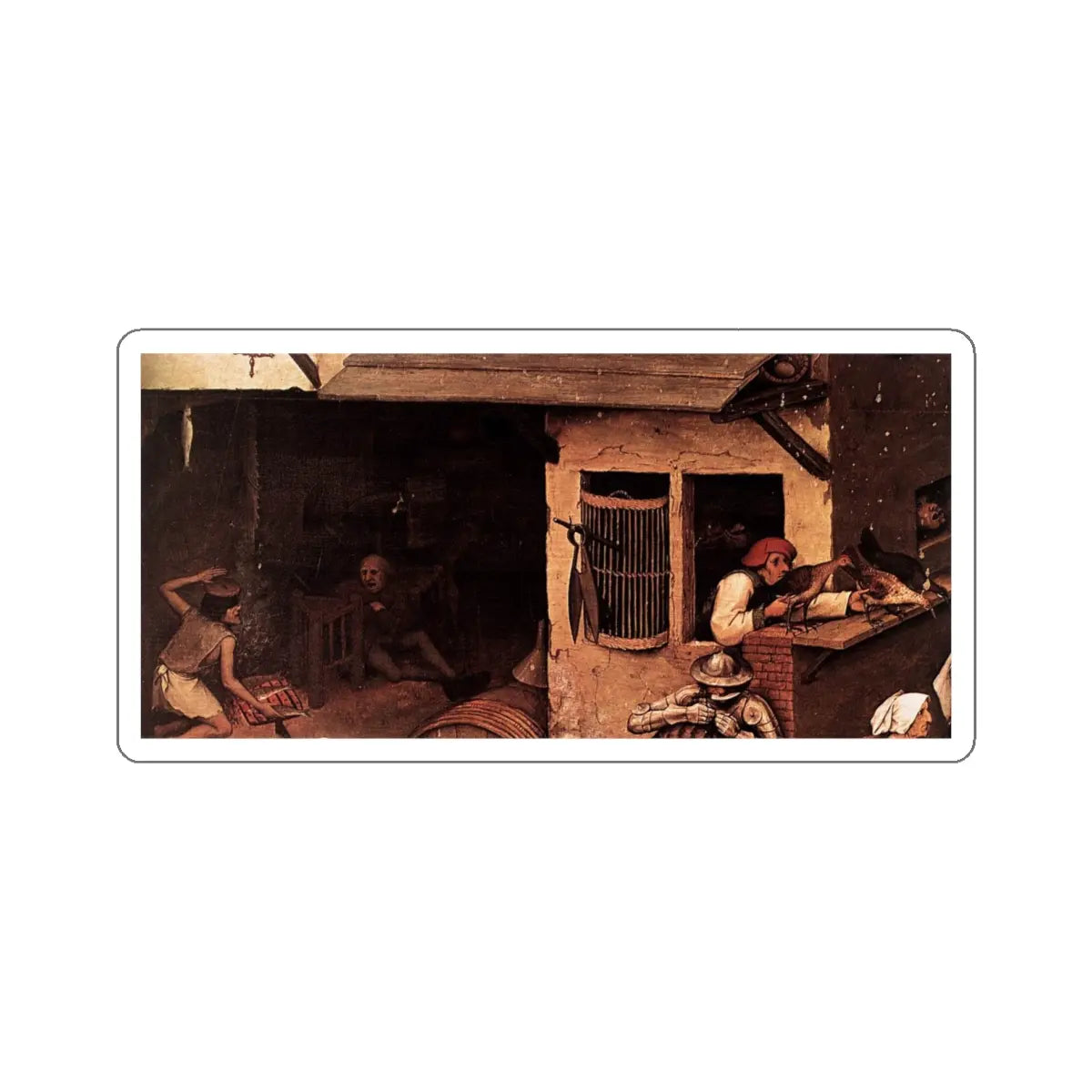SKU:10389372242290801674 Sticker types:White Shape:Die-Cut Sizes:5" × 5"