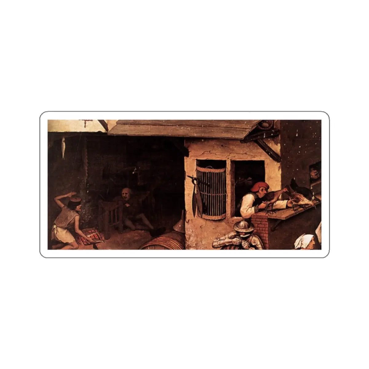 SKU:15497158104054633162 Sticker types:White Shape:Die-Cut Sizes:2" × 2"