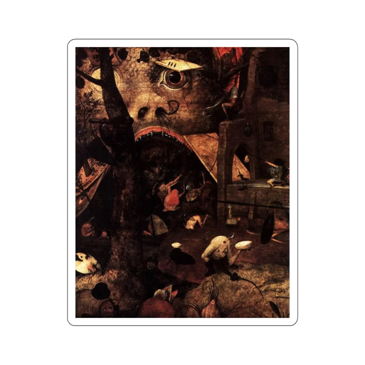 SKU:38917341933200353694 Sticker types:White Shape:Die-Cut Sizes:2" × 2"