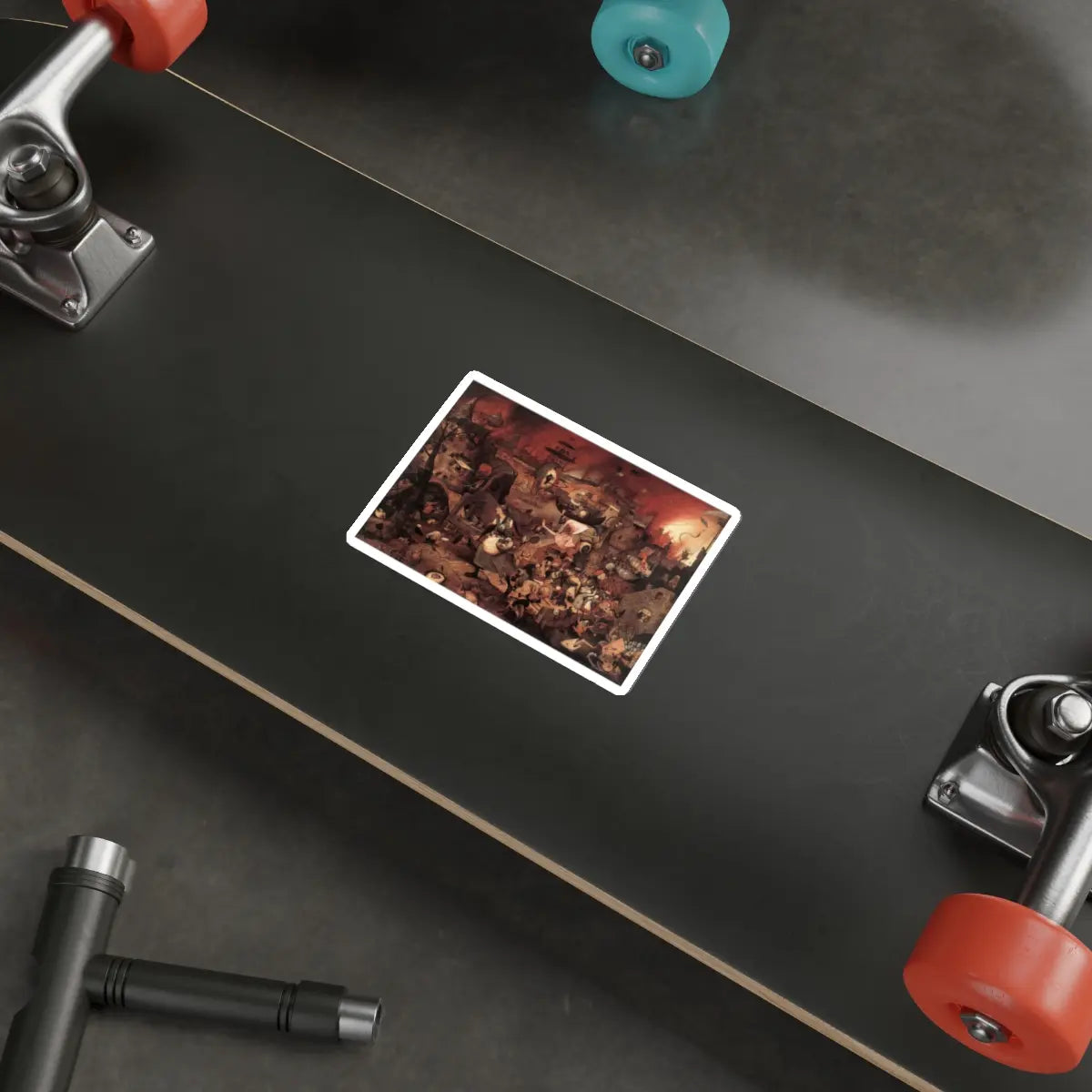 SKU:11359521217602469230 Sticker types:White Shape:Die-Cut Sizes:4" × 4"