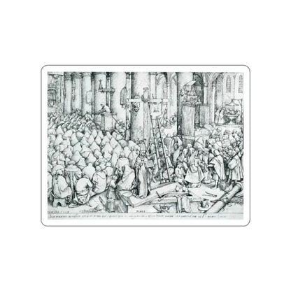 BRUEGEL, Pieter the Elder - 10 (Artwork) STICKER Vinyl Die-Cut Decal - The Sticker Space