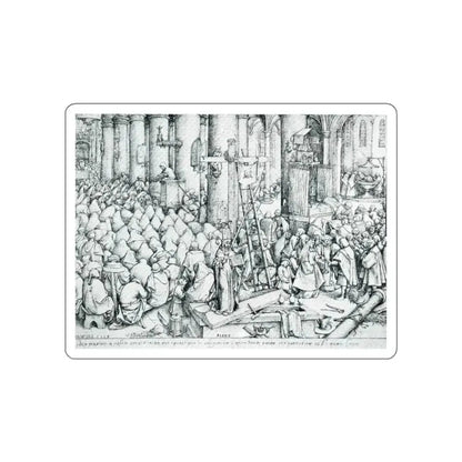 BRUEGEL, Pieter the Elder - 10 (Artwork) STICKER Vinyl Die-Cut Decal White Die-Cut 2 Inch - The Sticker Space