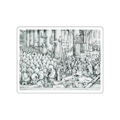 BRUEGEL, Pieter the Elder - 10 (Artwork) STICKER Vinyl Die-Cut Decal White Die-Cut 3 Inch - The Sticker Space