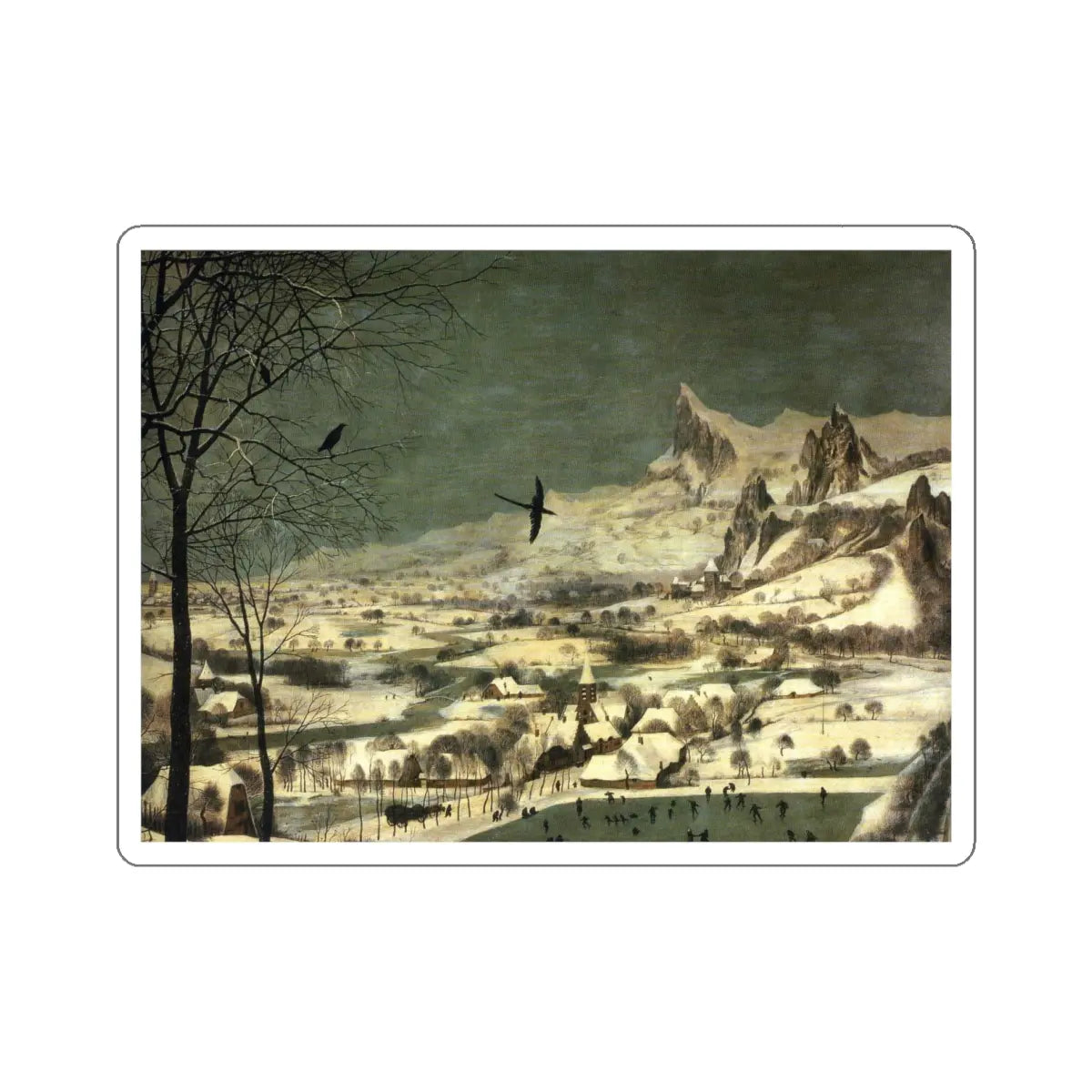 SKU:13499337110841303344 Sticker types:White Shape:Die-Cut Sizes:5" × 5"