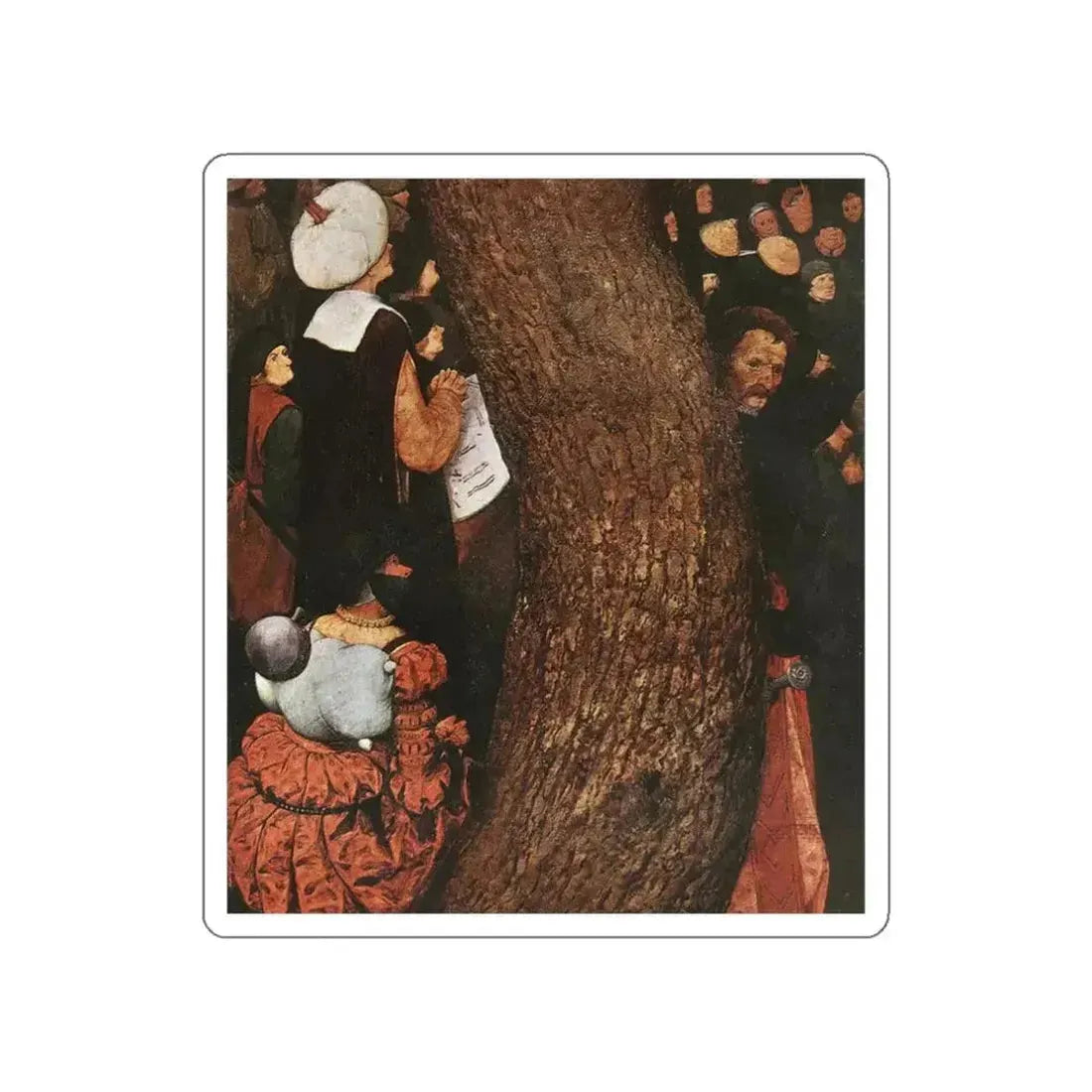 BRUEGEL, Pieter the Elder - baptist2 (Artwork) STICKER Vinyl Die-Cut Decal - The Sticker Space