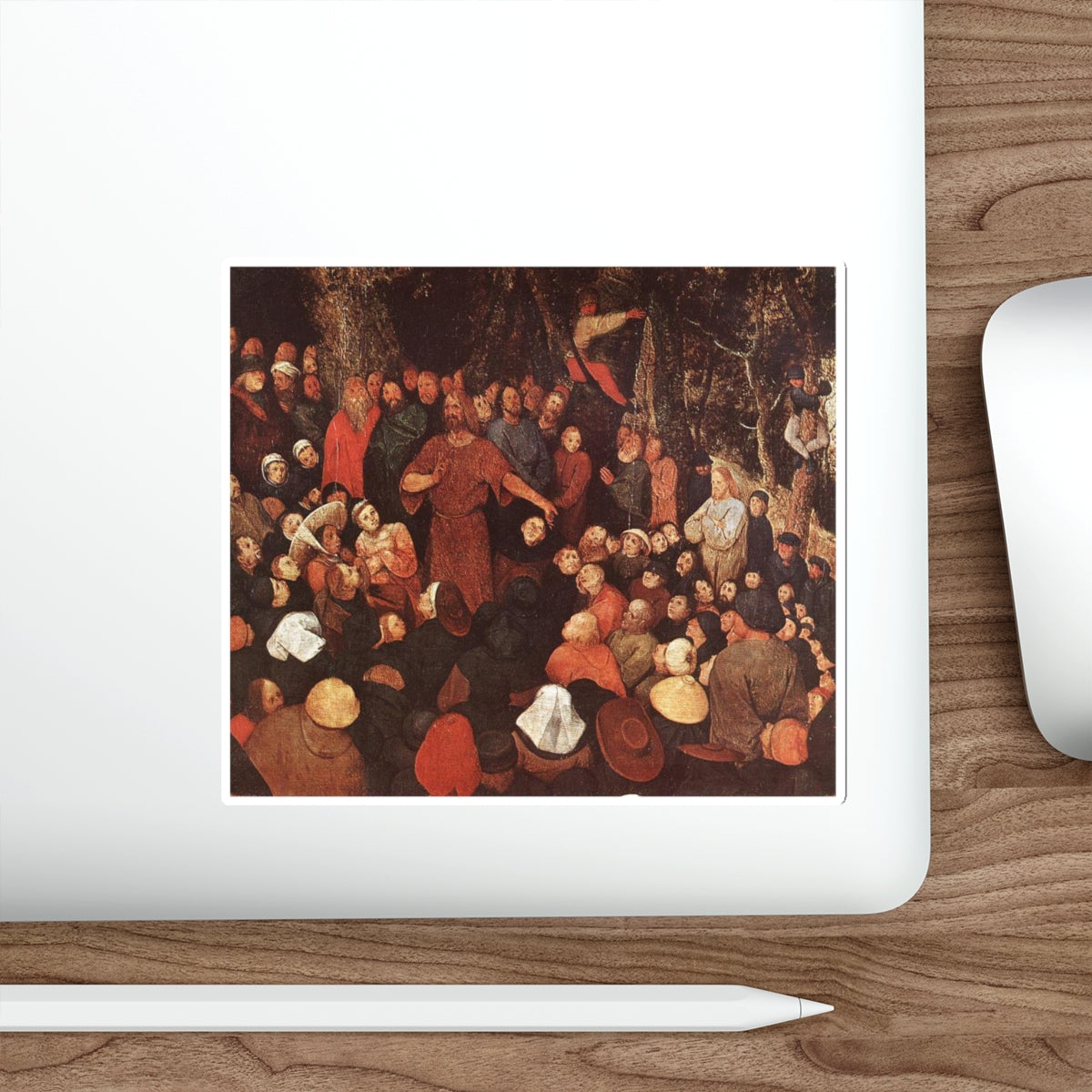 BRUEGEL, Pieter the Elder - baptist3 (Artwork) STICKER Vinyl Die-Cut Decal-The Sticker Space