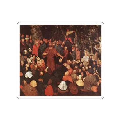 BRUEGEL, Pieter the Elder - baptist3 (Artwork) STICKER Vinyl Die-Cut Decal White Die-Cut 5 Inch - The Sticker Space