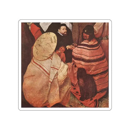 BRUEGEL, Pieter the Elder - baptist7 (Artwork) STICKER Vinyl Die-Cut Decal White Die-Cut 4 Inch - The Sticker Space