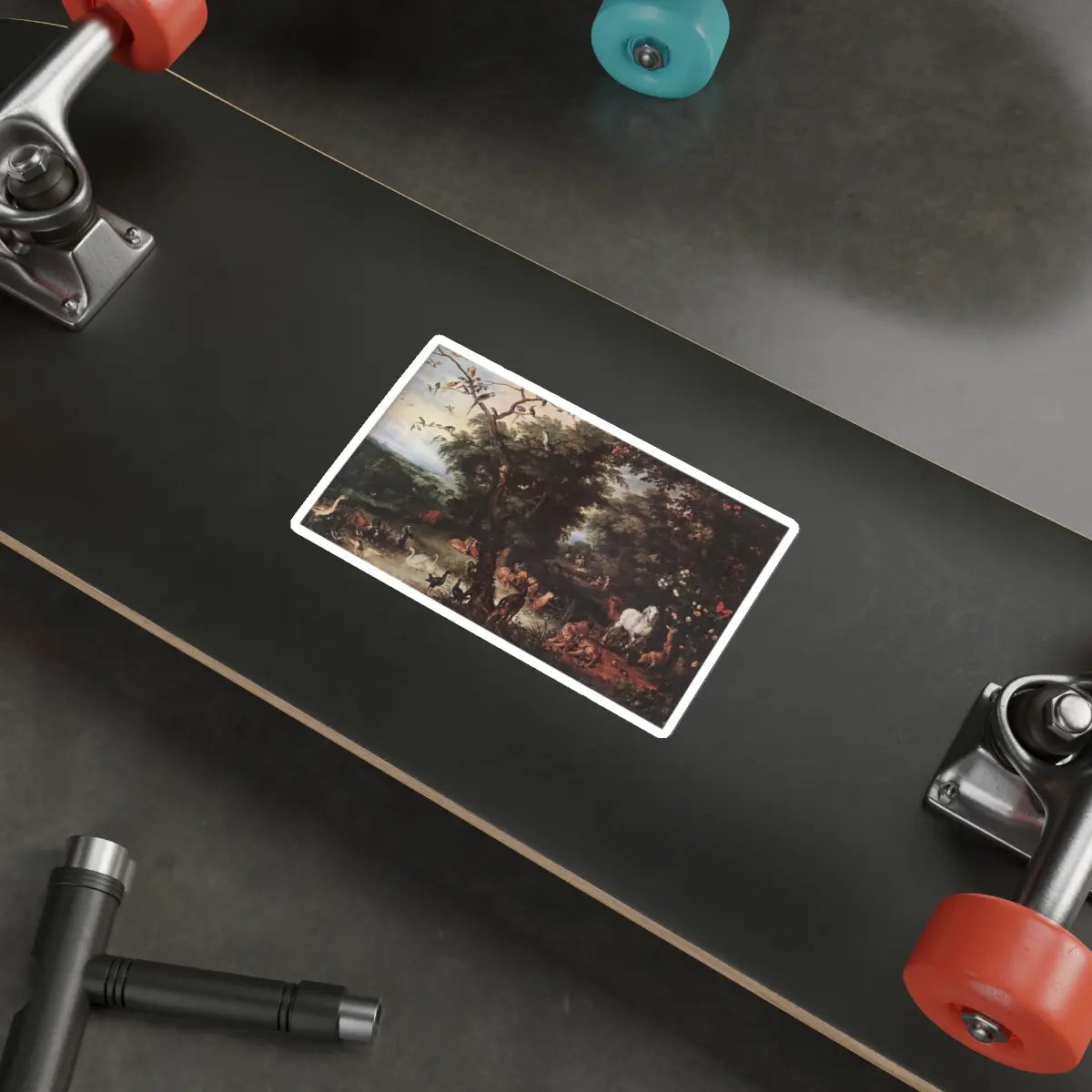 SKU:20008469111482305482 Sticker types:White Shape:Die-Cut Sizes:6" × 6"