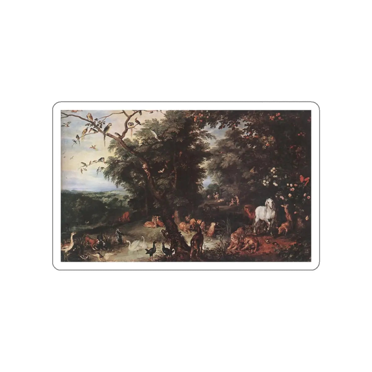SKU:25312344700644171216 Sticker types:White Shape:Die-Cut Sizes:2" × 2"