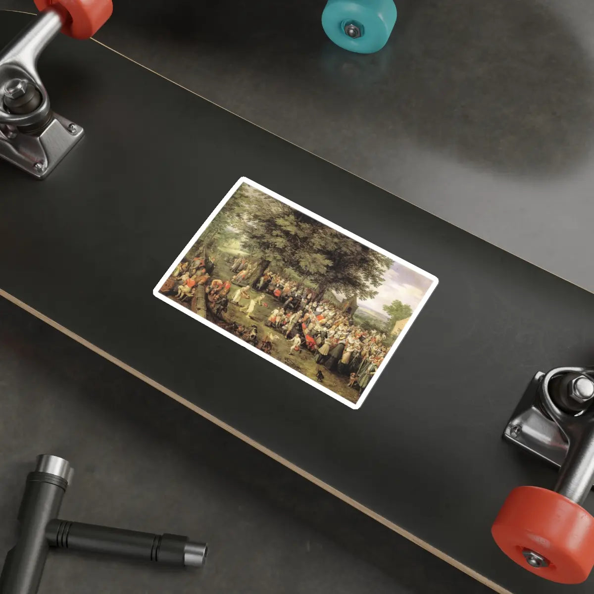 SKU:31211763765847984486 Sticker types:White Shape:Die-Cut Sizes:6" × 6"