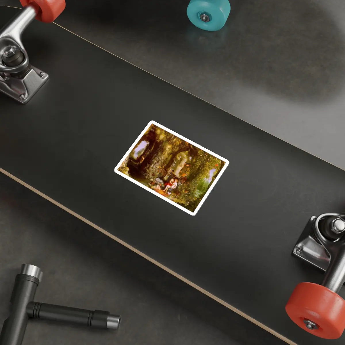 SKU:28371246500621249219 Sticker types:White Shape:Die-Cut Sizes:4" × 4"