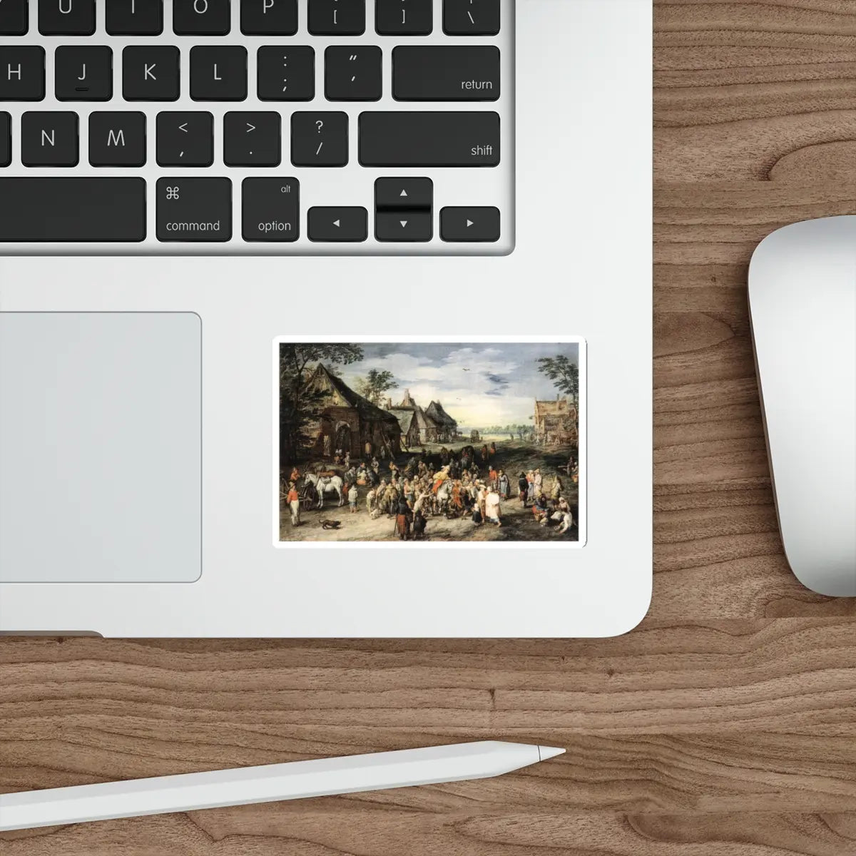 SKU:61690526469765362150 Sticker types:White Shape:Die-Cut Sizes:4" × 4"