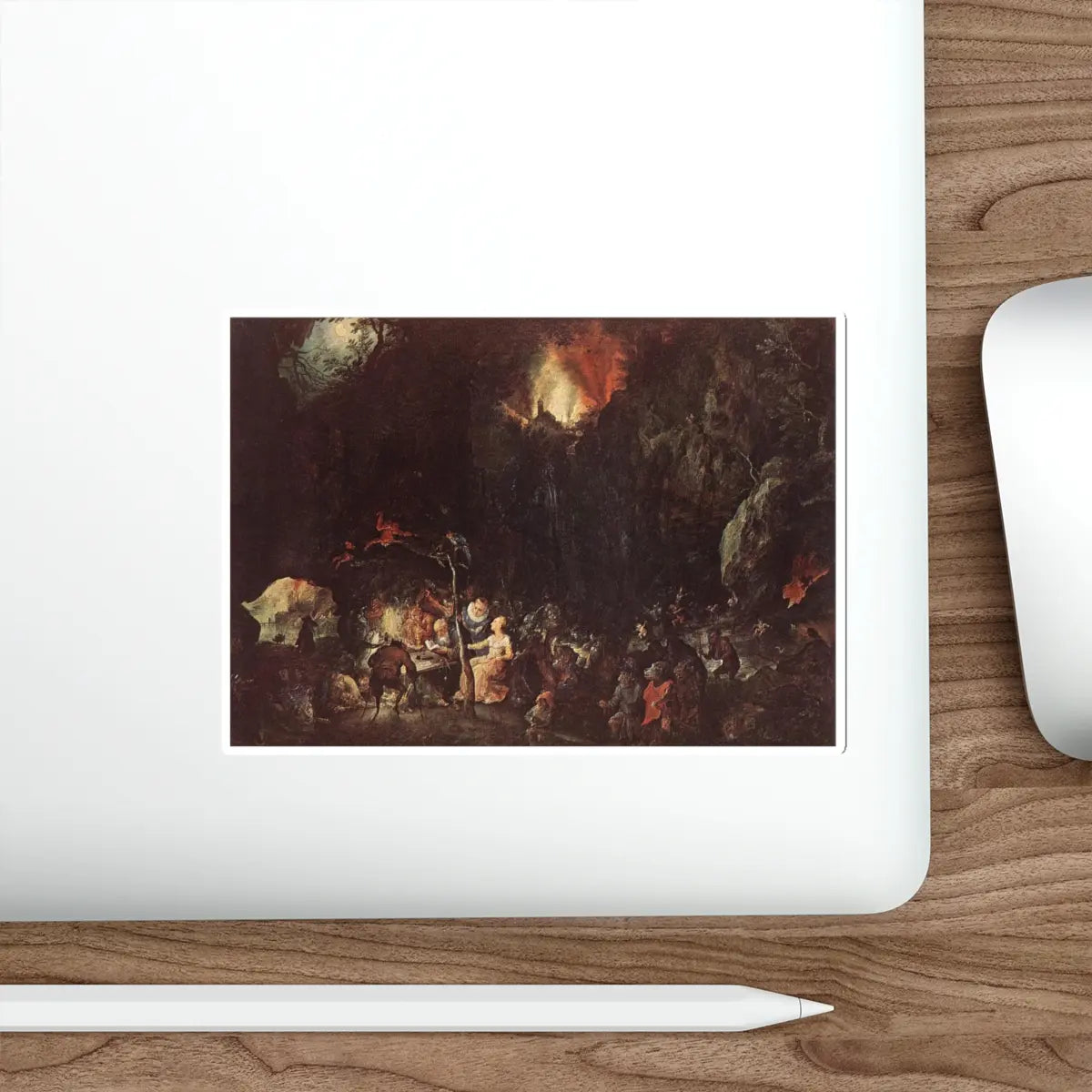 SKU:14791215140134086184 Sticker types:White Shape:Die-Cut Sizes:6" × 6"