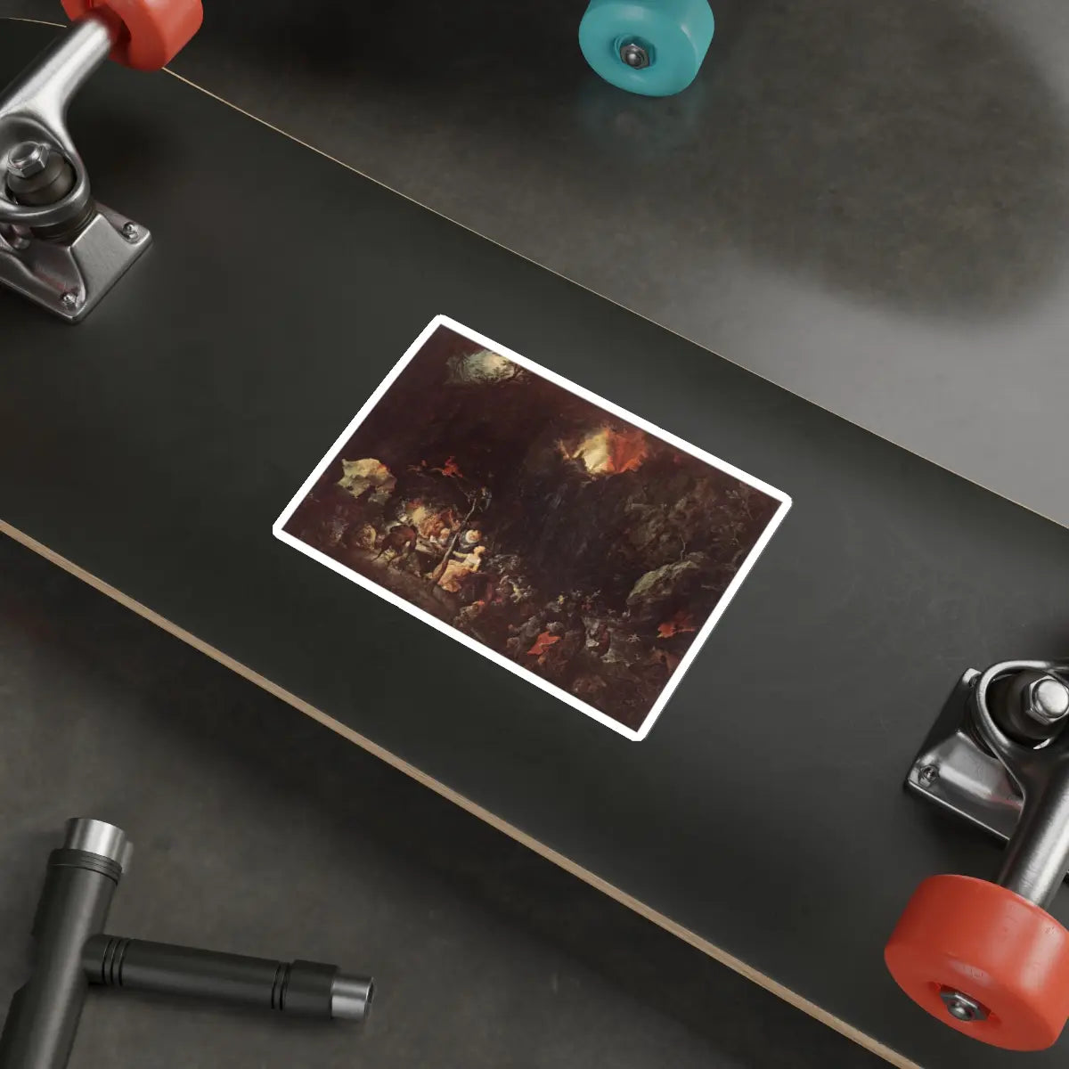 SKU:14791215140134086184 Sticker types:White Shape:Die-Cut Sizes:6" × 6"