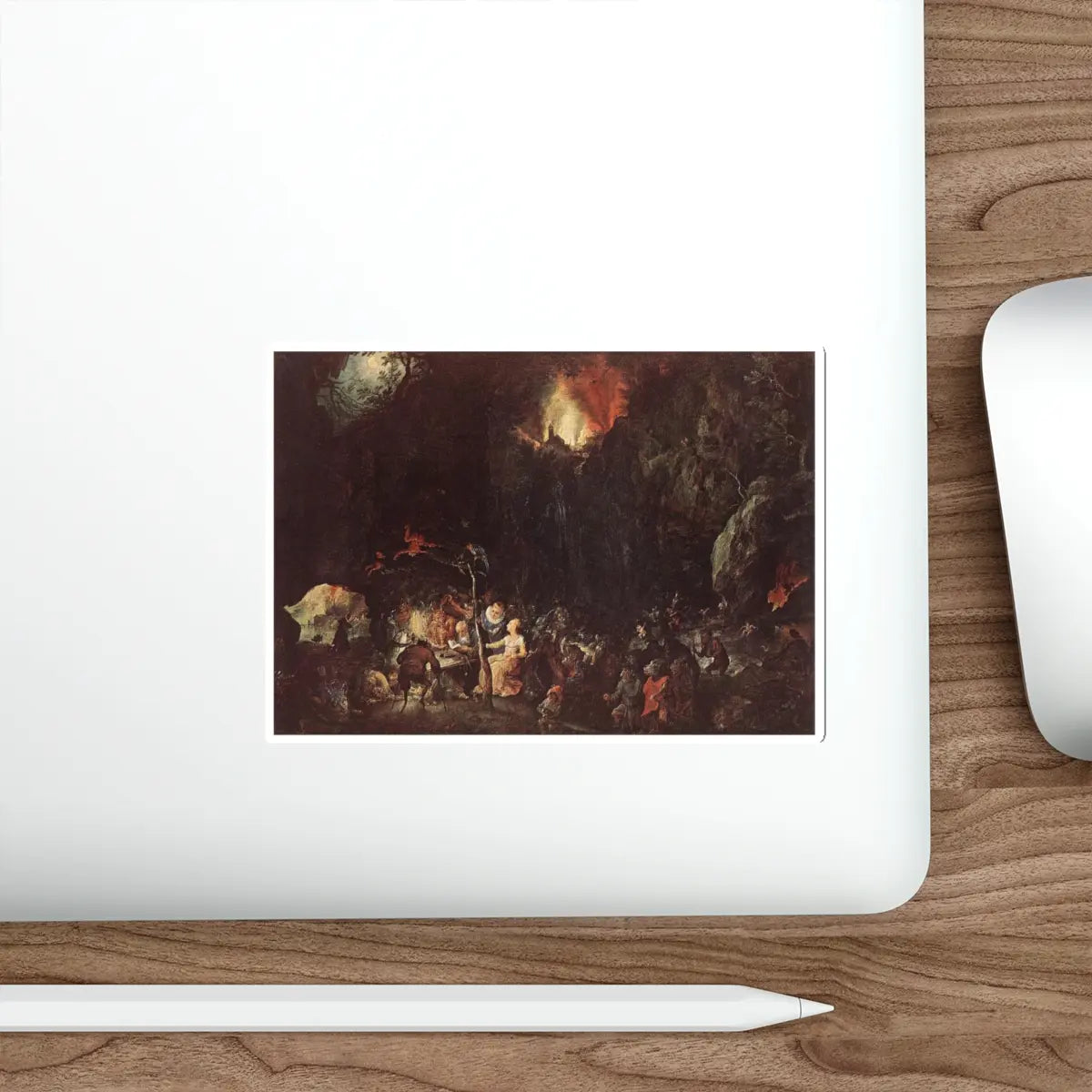 SKU:33240554715272850772 Sticker types:White Shape:Die-Cut Sizes:5" × 5"