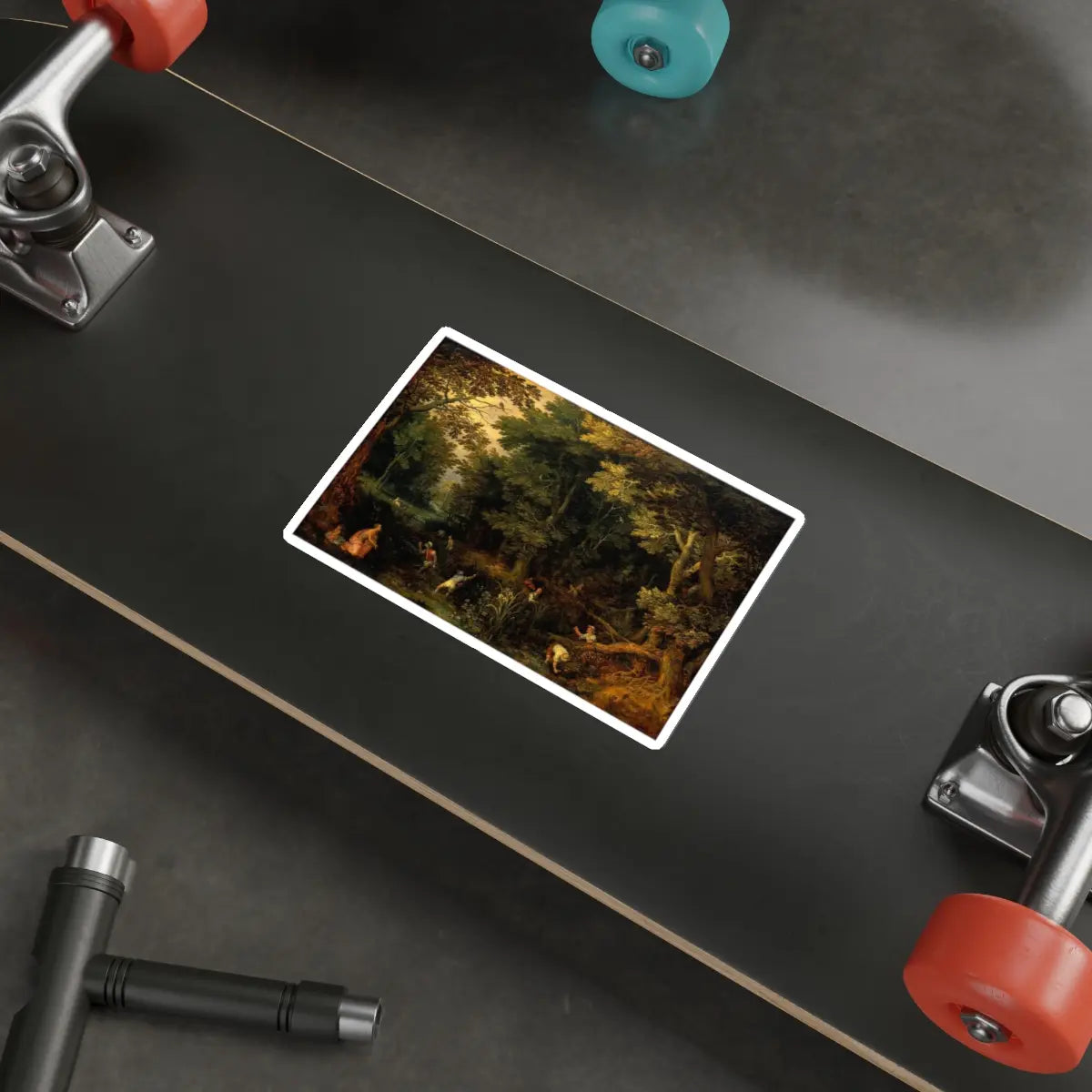 SKU:87096440473895608700 Sticker types:White Shape:Die-Cut Sizes:6" × 6"
