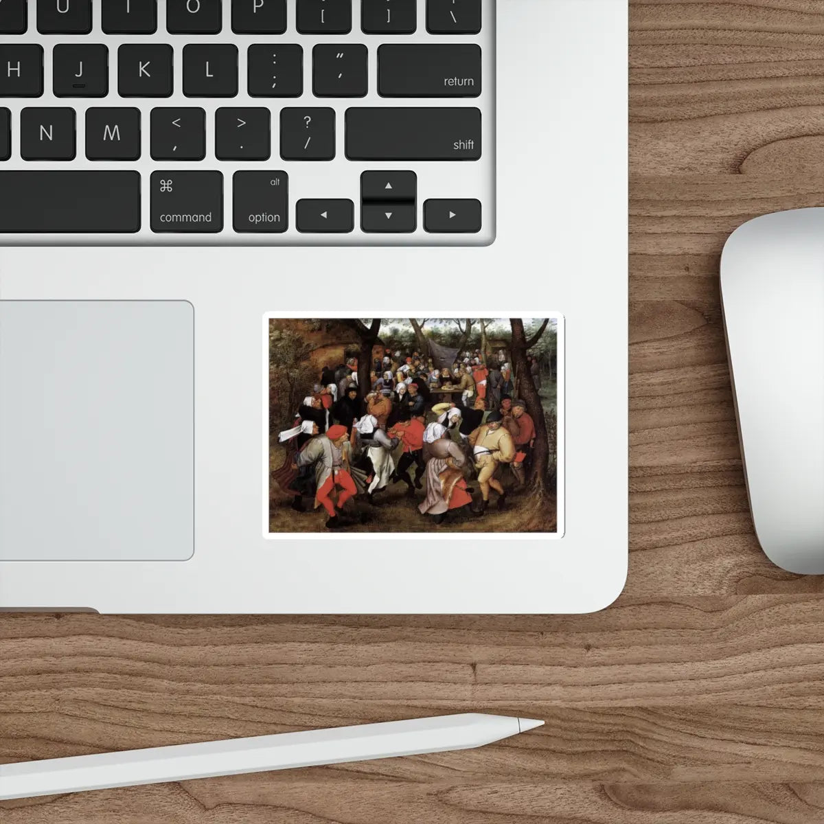 SKU:10739738722570971050 Sticker types:White Shape:Die-Cut Sizes:4" × 4"