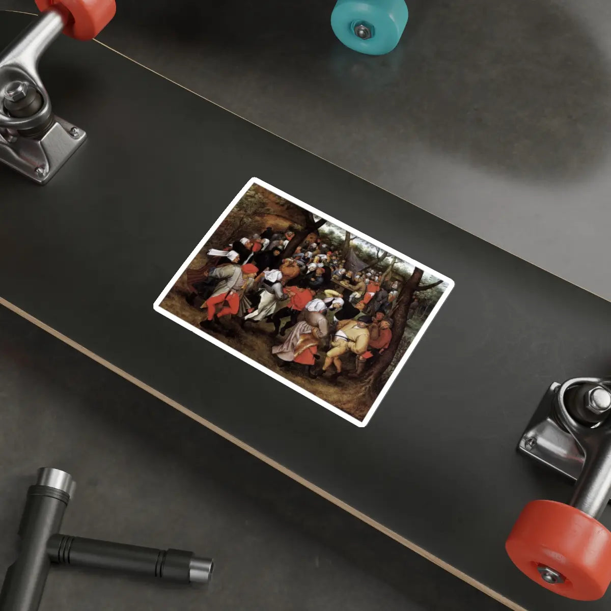SKU:29208650945290694403 Sticker types:White Shape:Die-Cut Sizes:6" × 6"