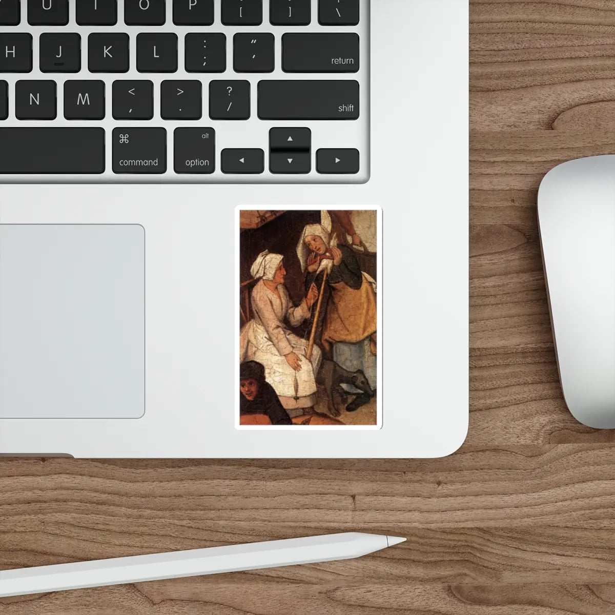 SKU:14826523867027178360 Sticker types:White Shape:Die-Cut Sizes:4" × 4"