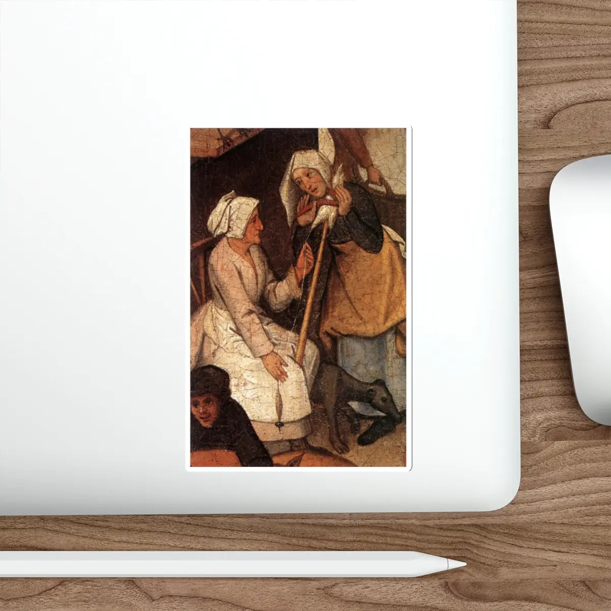 SKU:28722987491931475772 Sticker types:White Shape:Die-Cut Sizes:6" × 6"