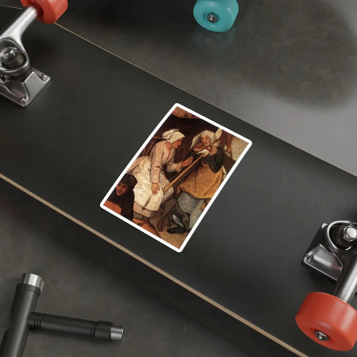 SKU:28722987491931475772 Sticker types:White Shape:Die-Cut Sizes:6" × 6"