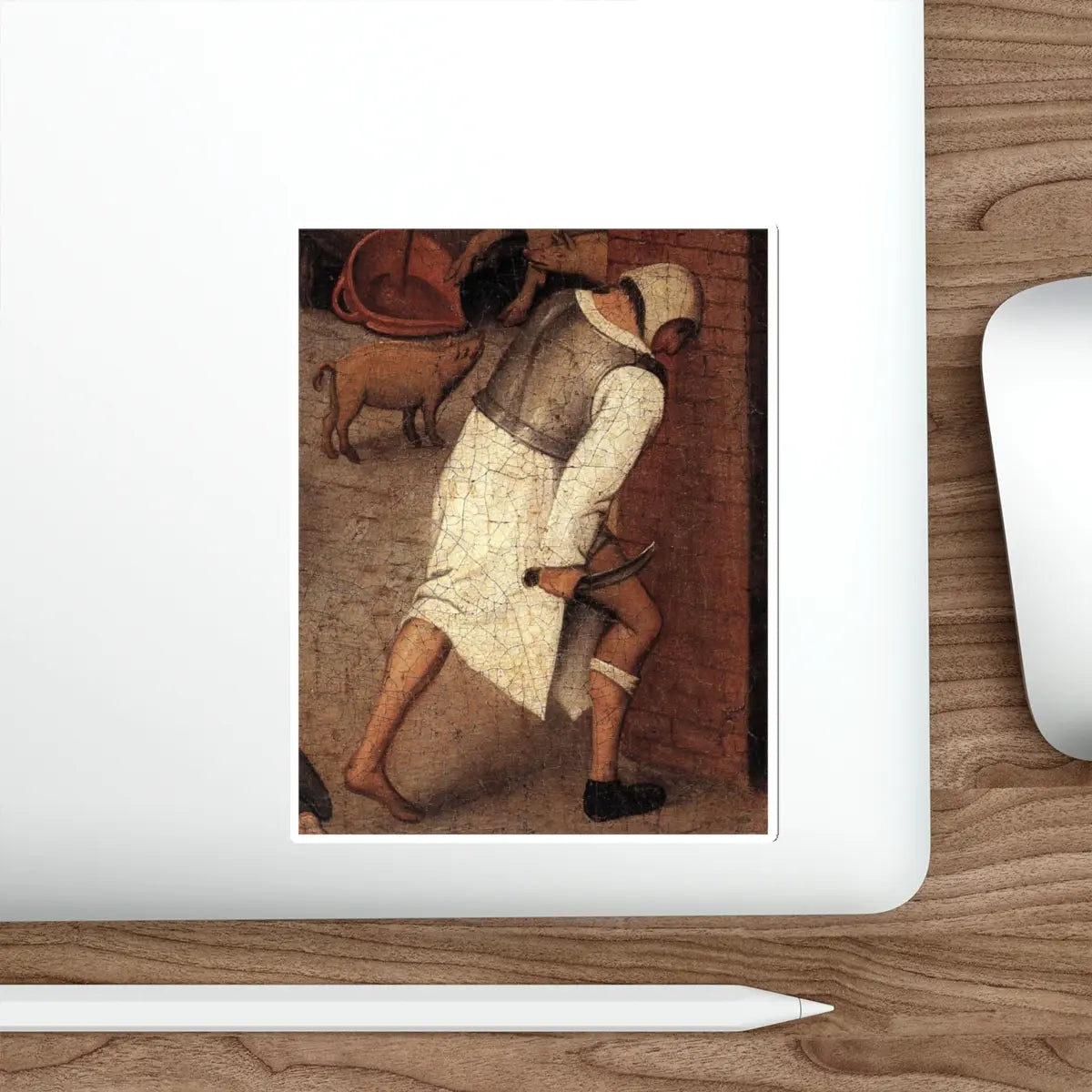 SKU:27297408851299579225 Sticker types:White Shape:Die-Cut Sizes:6" × 6"
