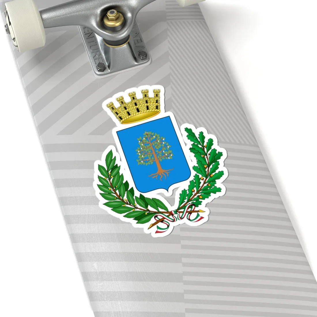 Brugherio-Stemma (Italy) (Coat of Arms) STICKER Vinyl Kiss-Cut Decal - The Sticker Space